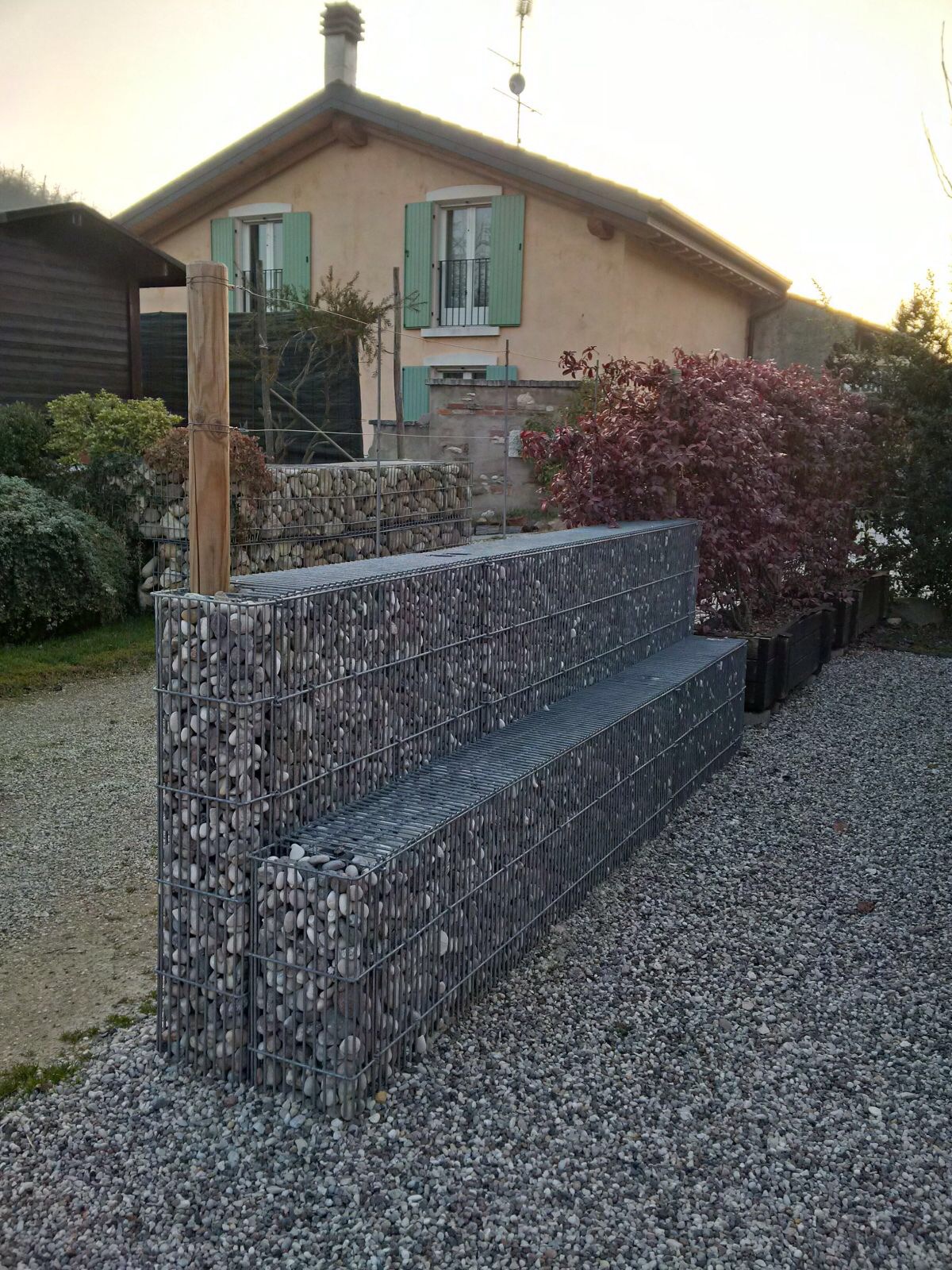 [Gabbione Ledrosteel con tasca rinverdibile]